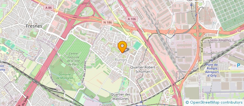 localisation de l'entreprise MADAME ORIANE DERRIEN à RUNGIS