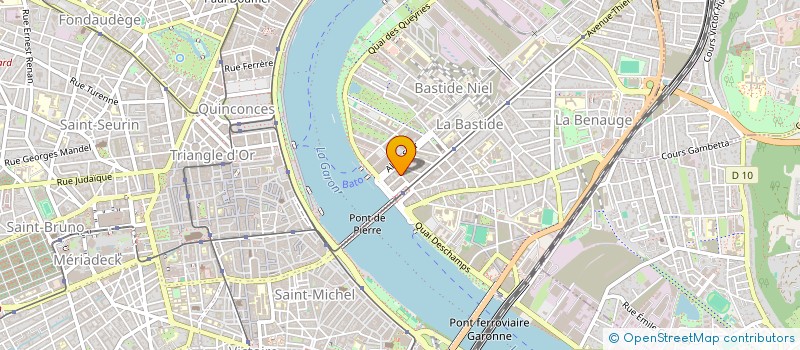 localisation de l'entreprise MADAME ORIANE DEVILLE à BORDEAUX