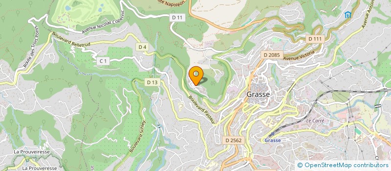 localisation de l'entreprise MADAME ORIANE DURAND à GRASSE