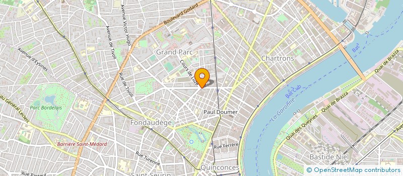 localisation de l'entreprise MADAME ORIANE ERBANI à BORDEAUX