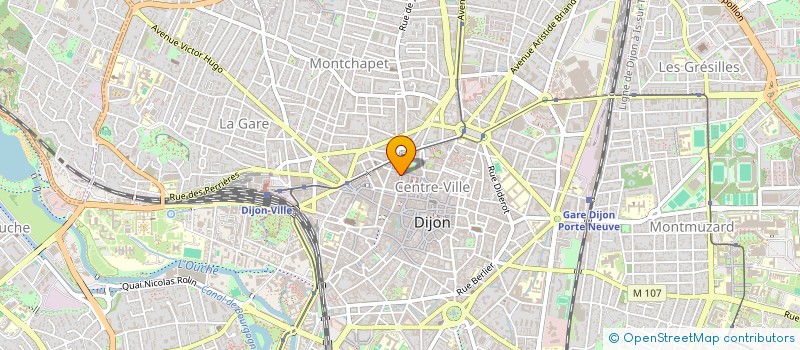 localisation de l'entreprise MADAME ORIANE FAGOT à DIJON