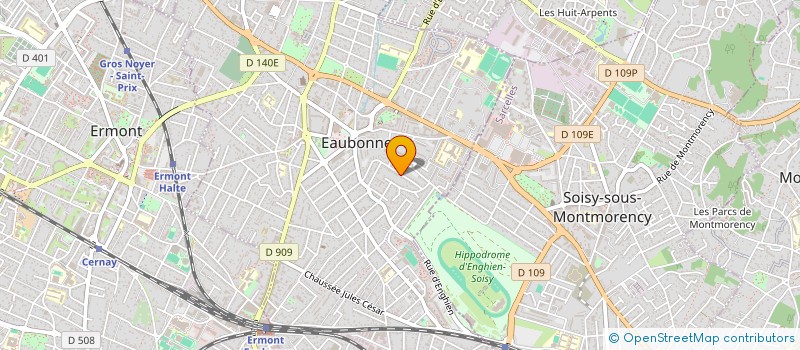 localisation de l'entreprise MADAME ORIANE FONTENAILLE à EAUBONNE