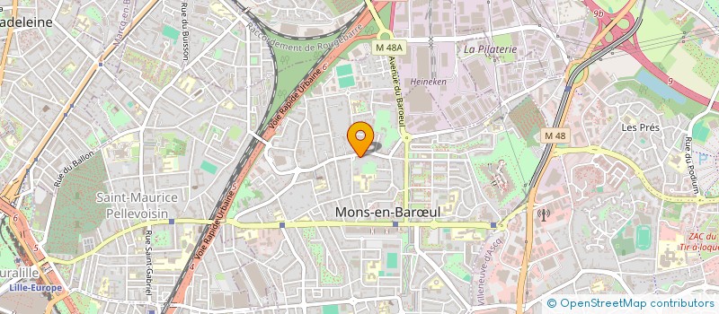 localisation de l'entreprise MADAME ORIANE GRASSET  MONS-EN-BARUL