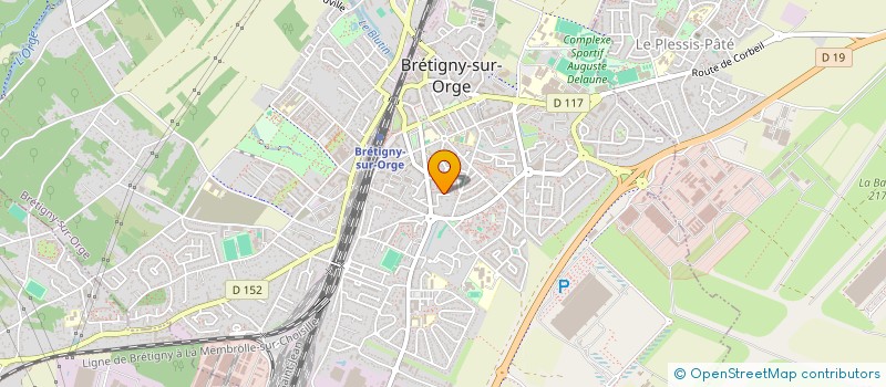 localisation de l'entreprise MADAME ORIANE GUERY  BRETIGNY-SUR-ORGE