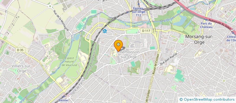localisation de l'entreprise MADAME ORIANE HAMON à VILLEMOISSON-SUR-ORGE