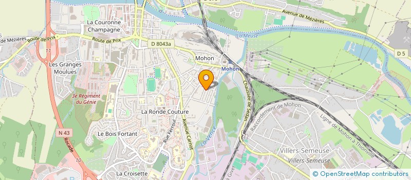 localisation de l'entreprise MADAME ORIANE HENRY  TINQUEUX