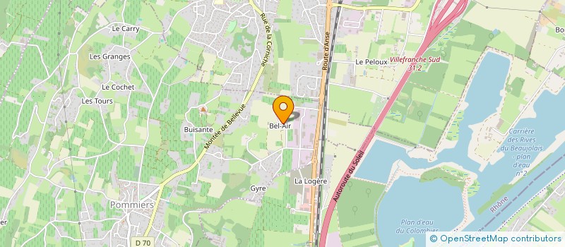 localisation de l'entreprise MADAME ORIANE JANTET  POMMIERS