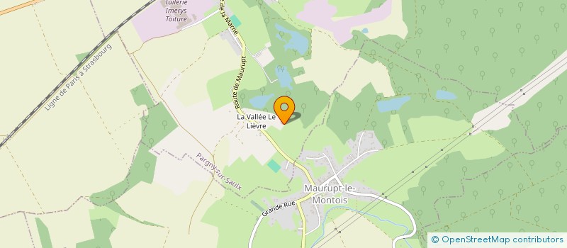 localisation de l'entreprise MADAME ORIANE LE DORLOT  PARGNY-SUR-SAULX