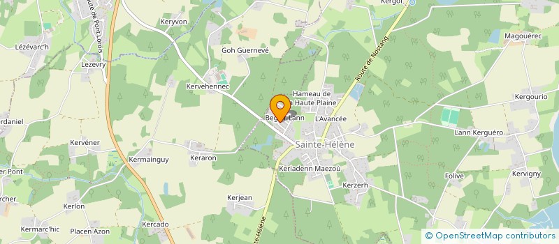 localisation de l'entreprise MADAME ORIANE LE MAUX à SAINTE-HELENE