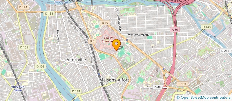 localisation de l'entreprise MADAME ORIANE LEFEBVRE à MAISONS-ALFORT