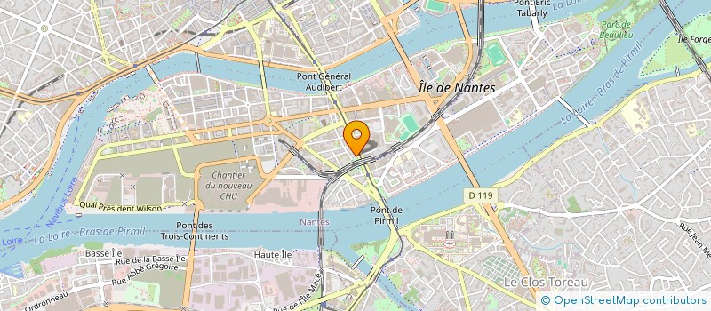 localisation de l'entreprise MADAME ORIANE LEMASSON à NANTES