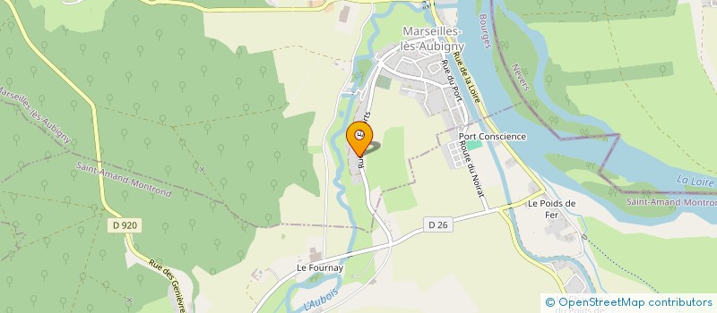 localisation de l'entreprise MADAME ORIANE LHAUTE  MARSEILLES-LES-AUBIGNY