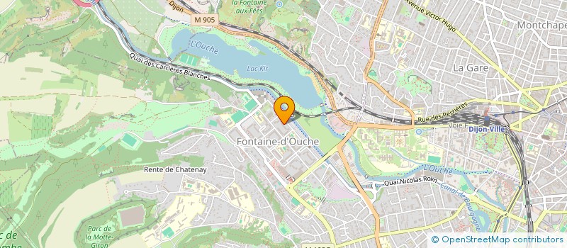 localisation de l'entreprise MADAME ORIANE LOMBARDO  DIJON