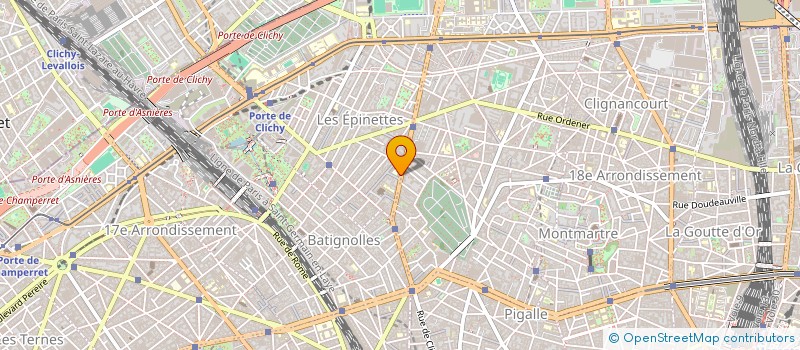 localisation de l'entreprise MADAME ORIANE MAINARD  PARIS