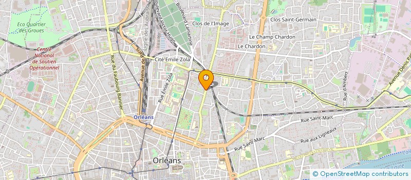 localisation de l'entreprise MADAME ORIANE MARLIAC à ORLEANS