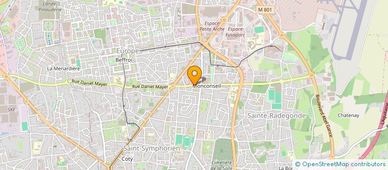 localisation de l'entreprise MADAME ORIANE MEROT  TOURS