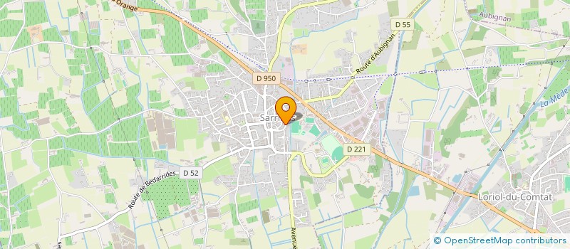 localisation de l'entreprise MADAME ORIANE MOUTTE à SARRIANS