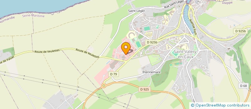 localisation de l'entreprise MADAME ORIANE NEIVEYANS  SAINT-VALERY-EN-CAUX