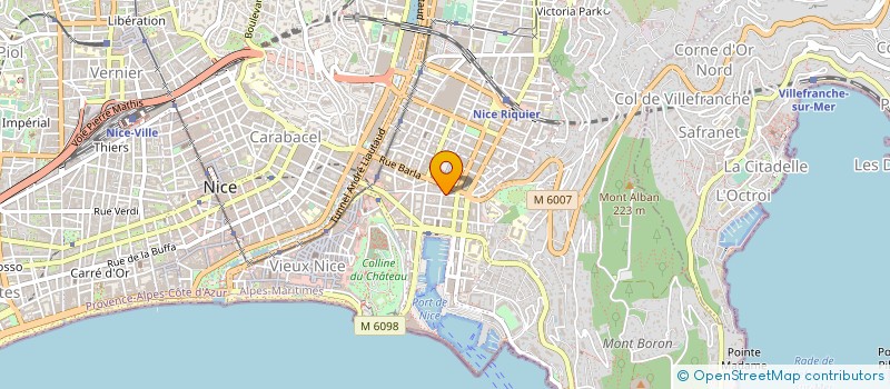 localisation de l'entreprise MADAME ORIANE PATERNI à NICE