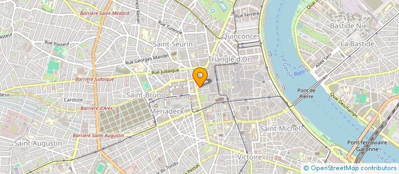 localisation de l'entreprise MADAME ORIANE PREVOST  BORDEAUX