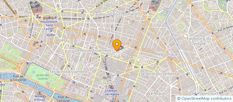 localisation de l'entreprise MADAME ORIANE ROMBOUT  PARIS