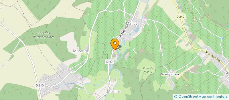 localisation de l'entreprise MADAME ORIANE ROUSSELOT  MANCY