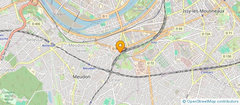 localisation de l'entreprise MADAME ORIANE SELVAIS  MEUDON