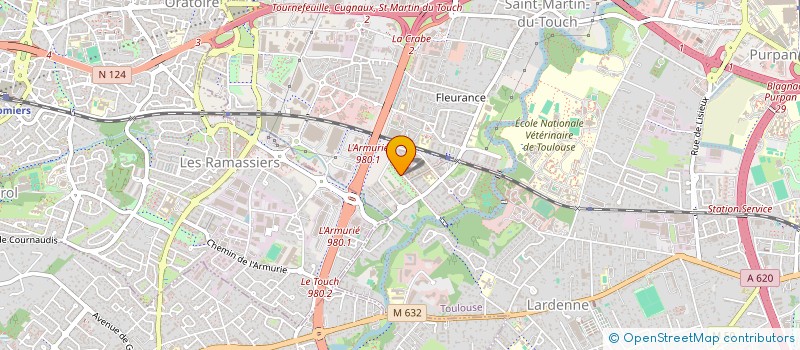 localisation de l'entreprise MADAME ORIANE SENSEBY à TOULOUSE