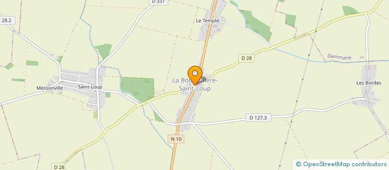 localisation de l'entreprise MADAME ORIANE SOUCHARD à LA BOURDINIERE-SAINT-LOUP