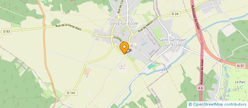 localisation de l'entreprise MADAME ORIANE TALEC  SOISY-SUR-ECOLE