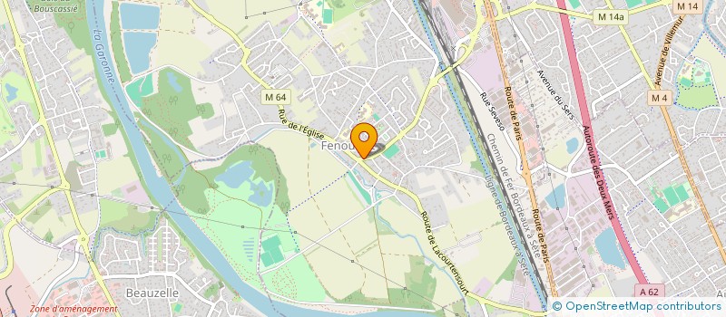 localisation de l'entreprise MADAME ORIANE TOUSSAINT à MONTPELLIER