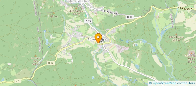 localisation de l'entreprise MADAME ORIANE TSCHENN à AUXELLES-BAS
