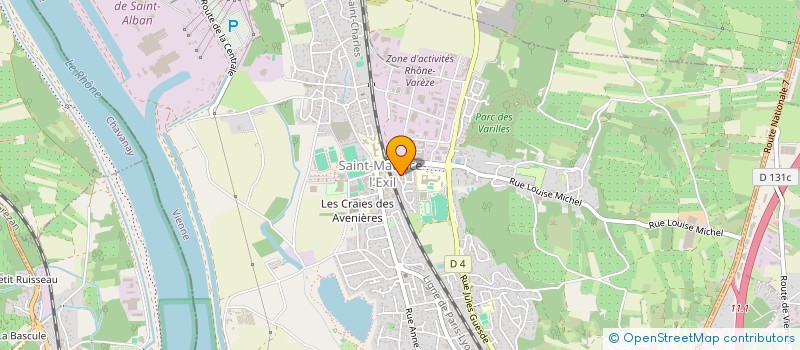 localisation de l'entreprise MADAME ORIANE VIALET  FLORENSAC