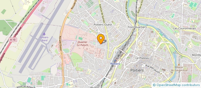 localisation de l'entreprise MADAME ORIANNE BONO  POITIERS