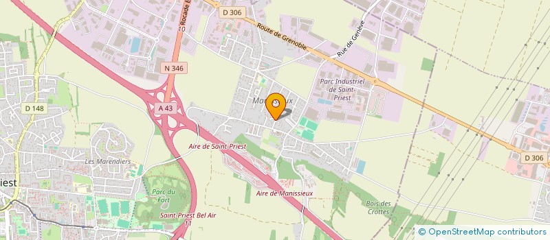 localisation de l'entreprise MADAME ORIANNE BREST  SAINT-PRIEST