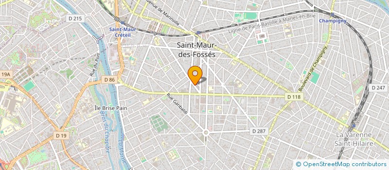 localisation de l'entreprise MADAME ORIANNE BRION à SAINT-MAUR-DES-FOSSES