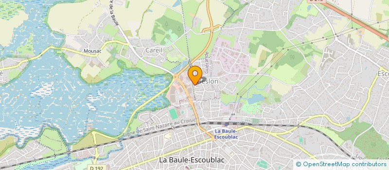 localisation de l'entreprise MADAME ORIANNE CALVAYRAC  GUERANDE