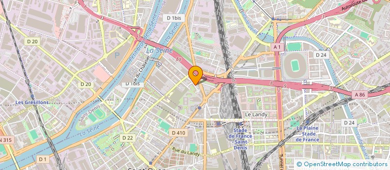 localisation de l'entreprise MADAME ORIANNE CHATRON COLLIET  SAINT-DENIS