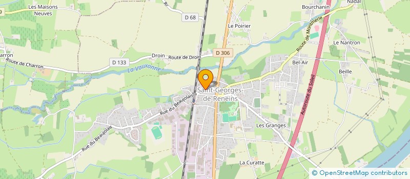 localisation de l'entreprise MADAME ORIANNE GAILLARD  SAINT-GEORGES-DE-RENEINS