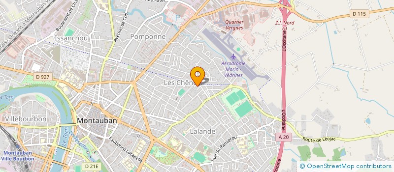 localisation de l'entreprise MADAME ORIANNE GALAU  MONTAUBAN