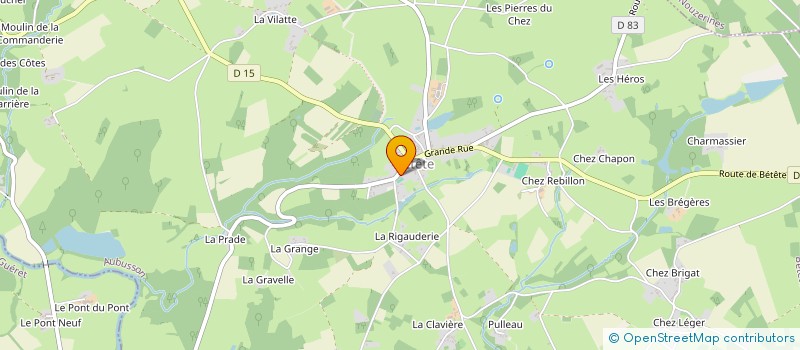 localisation de l'entreprise MADAME ORIANNE HEITZMANN à BETETE