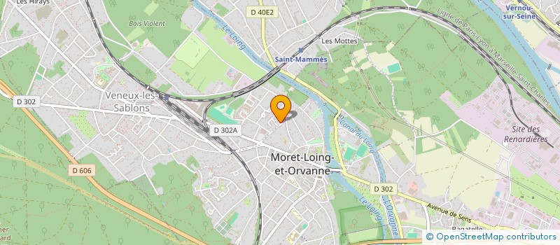 localisation de l'entreprise MADAME ORIANNE PAPIN à MORET-LOING-ET-ORVANNE