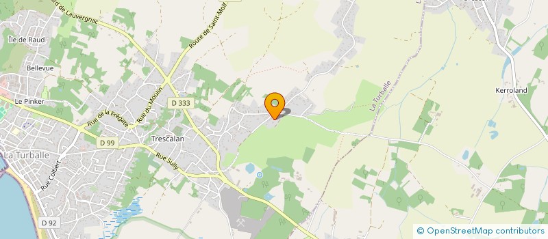 localisation de l'entreprise MADAME ORIANNE POITEVIN  LA TURBALLE