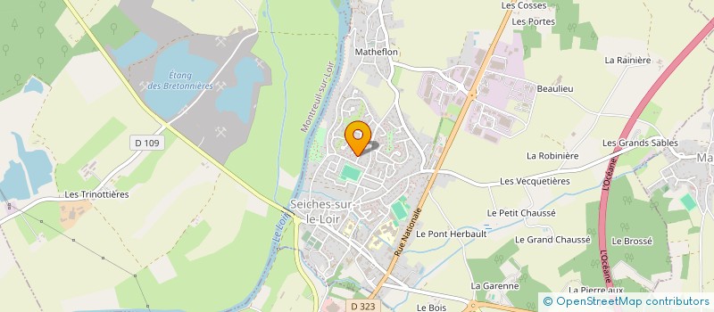 localisation de l'entreprise MADAME ORIANNE SCHLEGEL à LOIRE-AUTHION