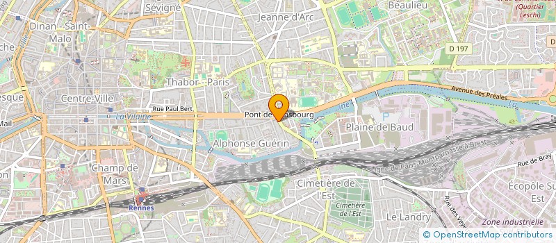 localisation de l'entreprise MADAME ORIANNE ZAMPOU à RENNES