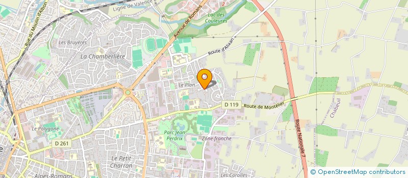localisation de l'entreprise MADAME ORICIA ARMAND à VALENCE