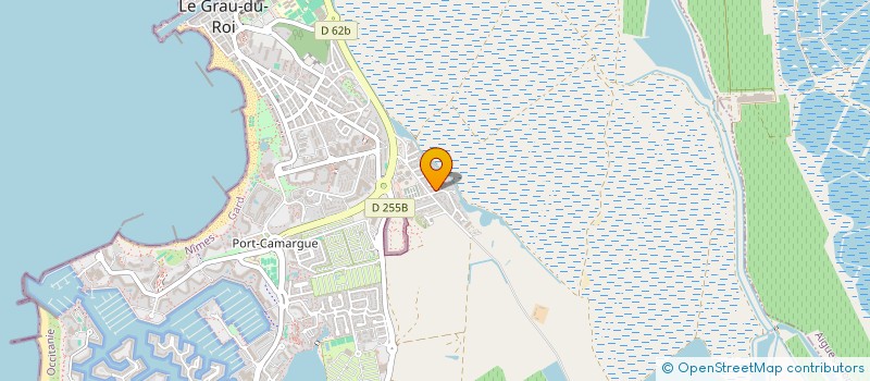 localisation de l'entreprise MADAME ORIETTA OLIVIER  LE GRAU-DU-ROI