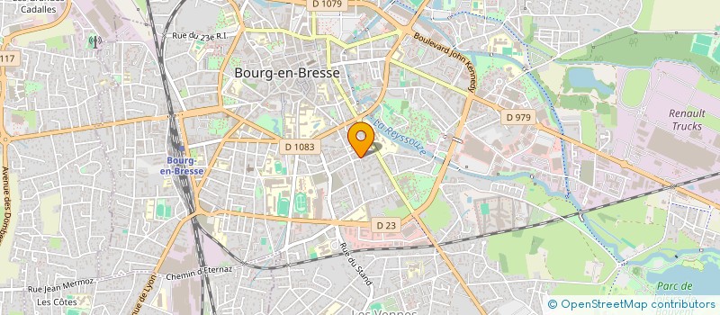 localisation de l'entreprise MADAME ORJANA TACCHI GEA à BOURG-EN-BRESSE