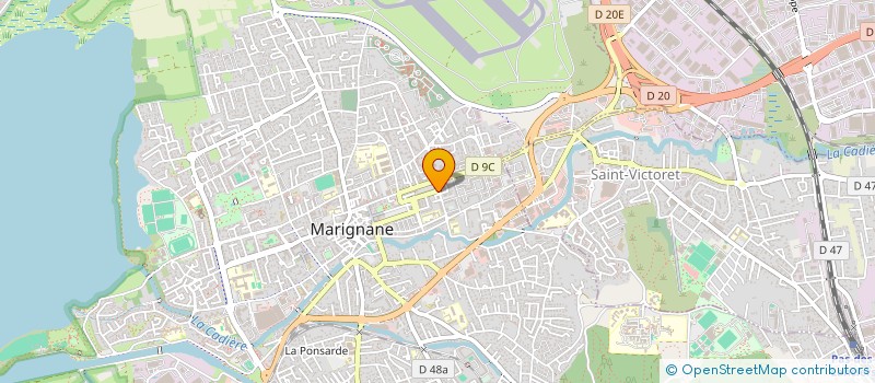 localisation de l'entreprise MADAME ORKEIA MALAGOUEN à MARIGNANE