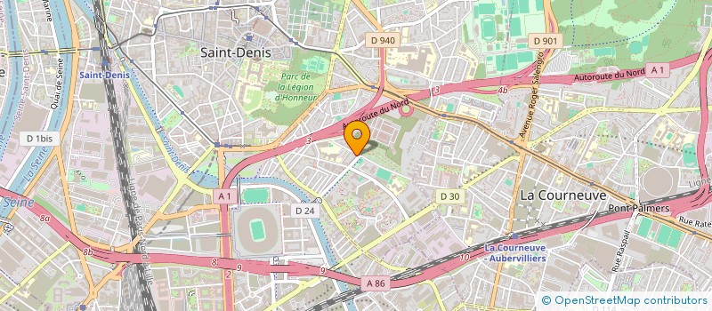 localisation de l'entreprise MADAME ORKIA DIANKA à SAINT-DENIS